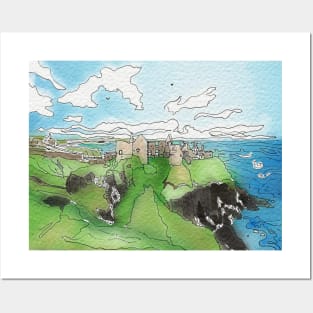 Dunluce Castle Posters and Art